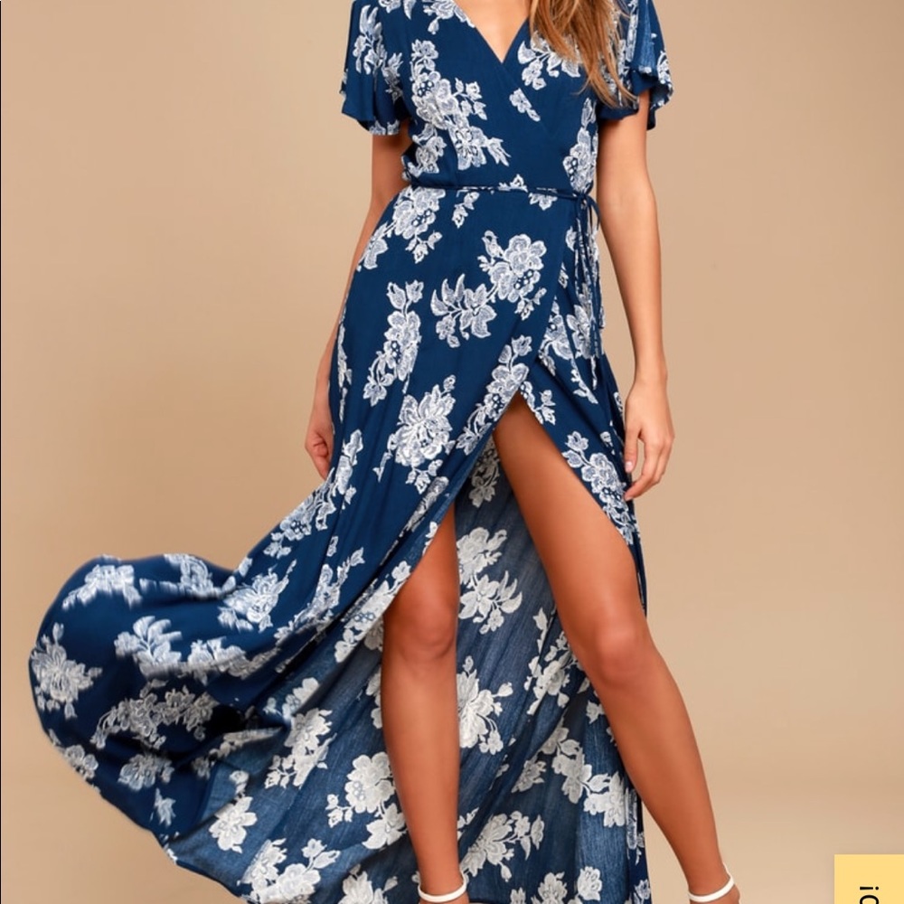 Lulus maxi dress, Size XS